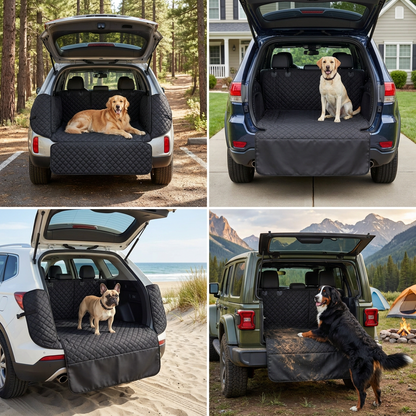 Dog boot protection for SUV vehicles