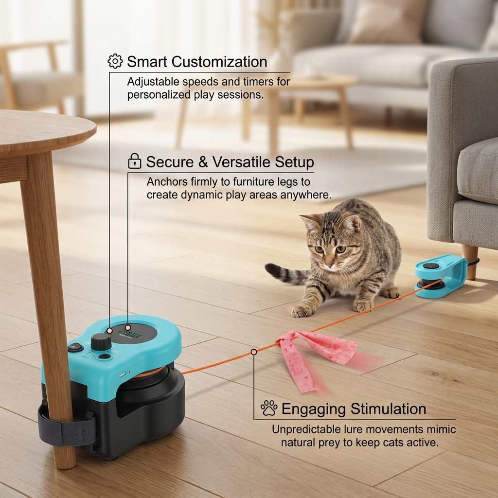 String Hunt Cat Toy