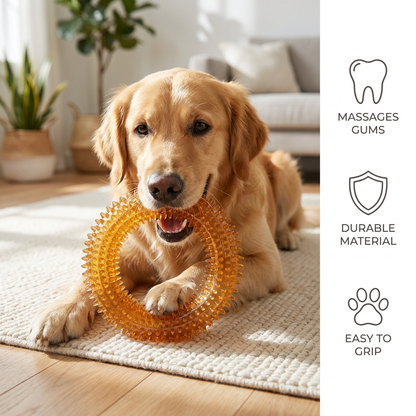 Dog Chew Toy with Thorns and Hooks