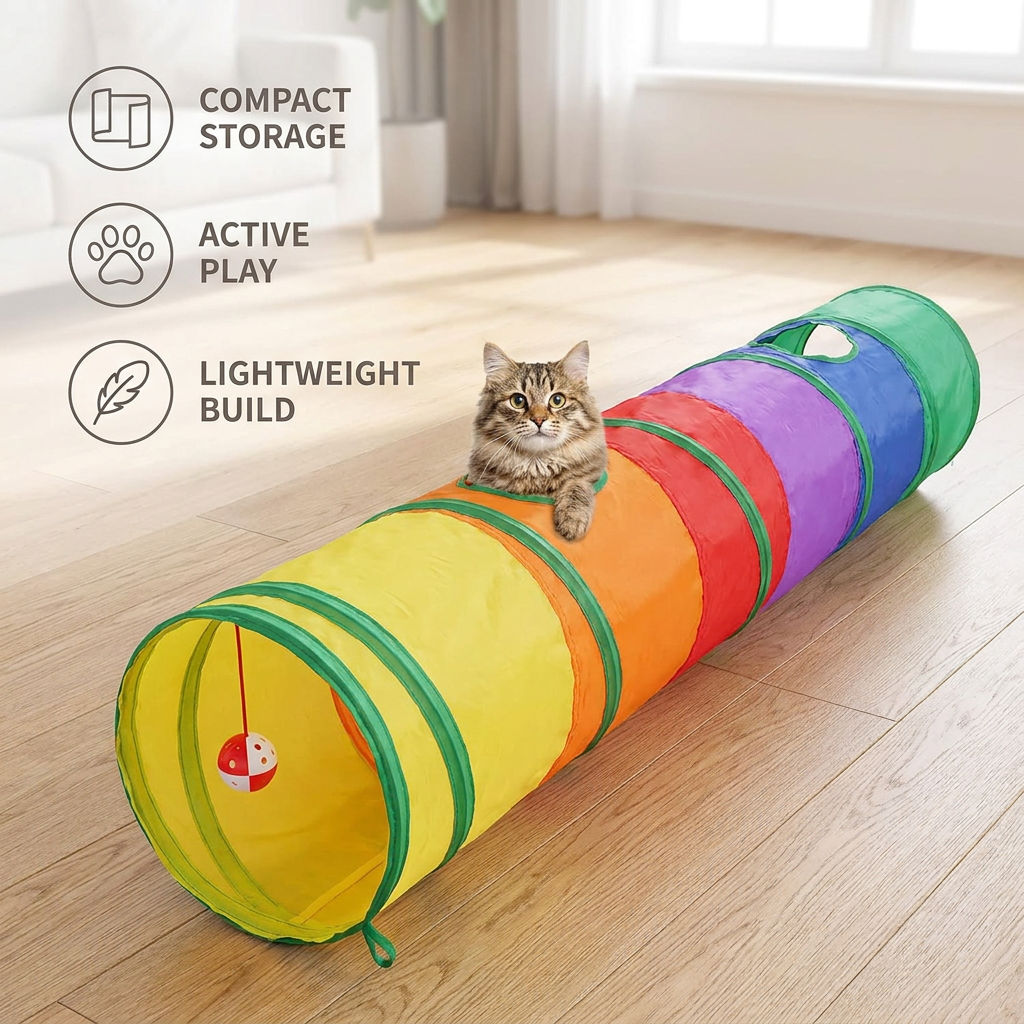 Rainbow Cat Tunnel – PlayFun Tunnel
