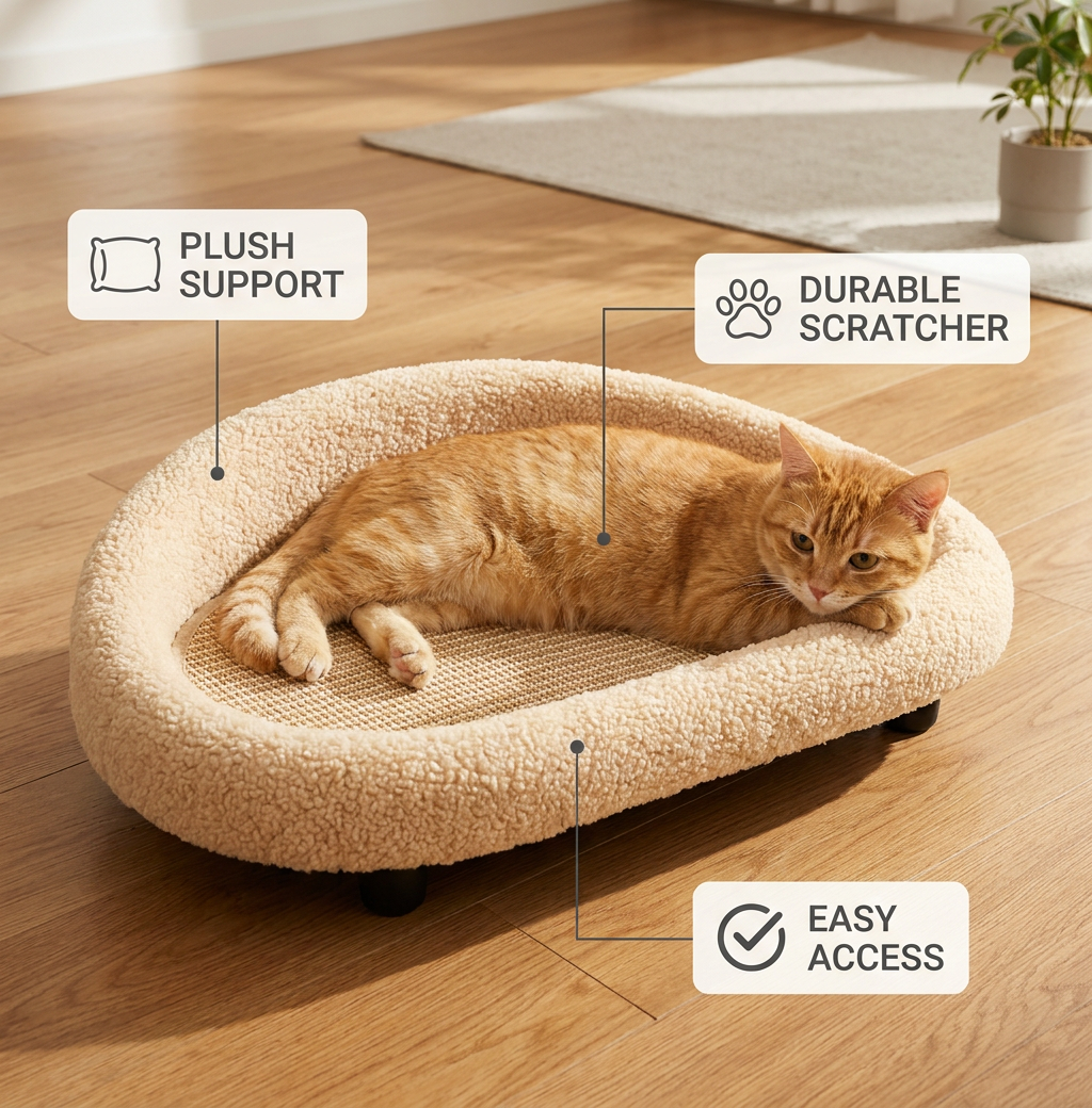 Cat Bed for Ultimate Comfort – RelaxNest