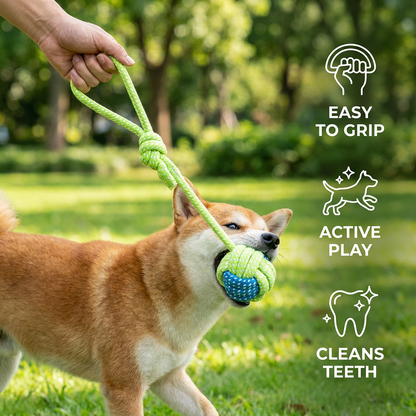 PlayPaw Rope Ball