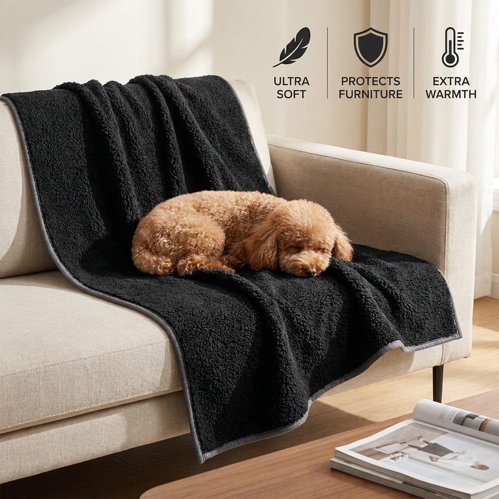 Soft Puppy Blankets – SnuggleFur Fleece