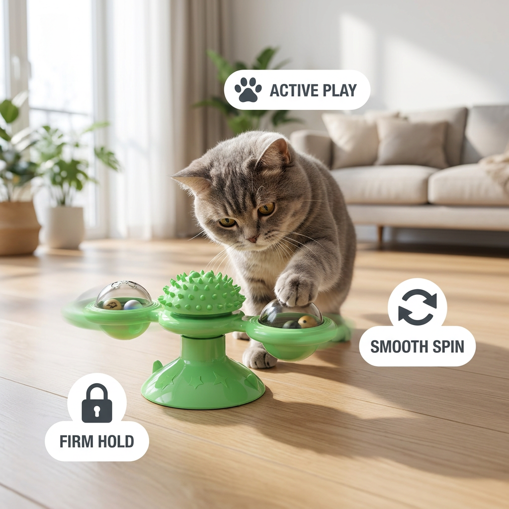 Spinning Cat Toy – TwirlTails