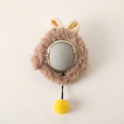 Active Rolling Ball with Tail for Cats