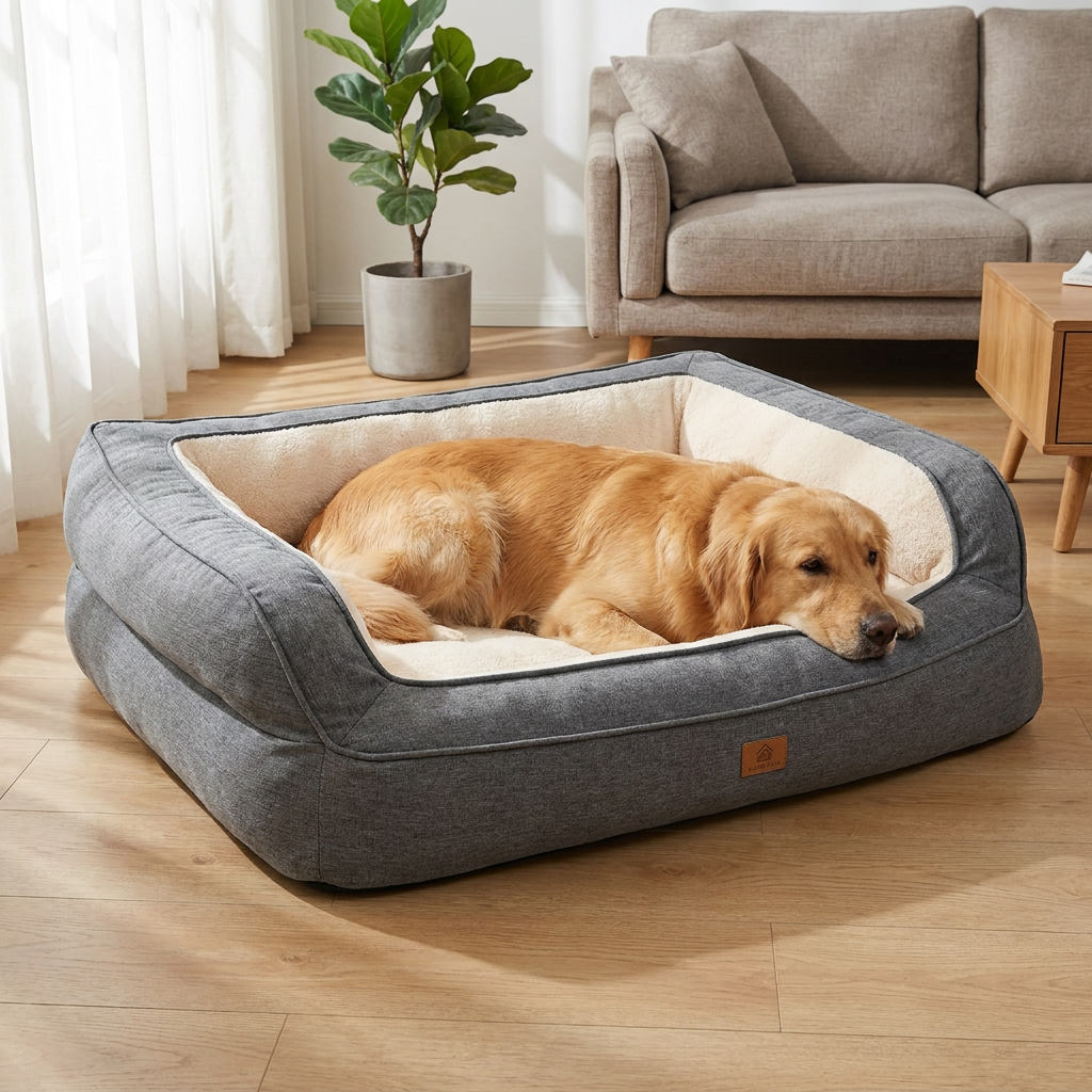 Ergonomic Dog Bed – DreamComfort