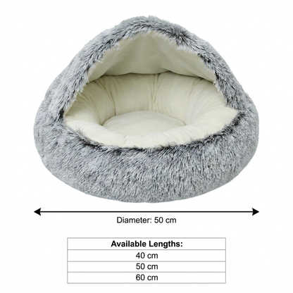 2-in-1 Cat Cuddle Cave