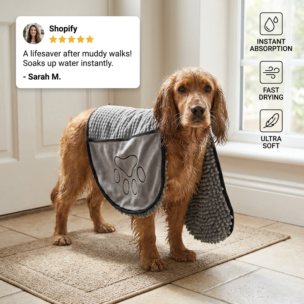 Paw Dry Towel
