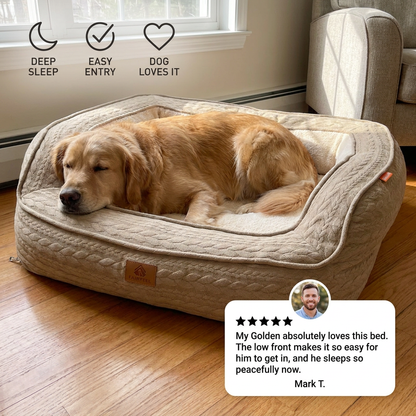 Ergonomic Dog Bed – DreamComfort