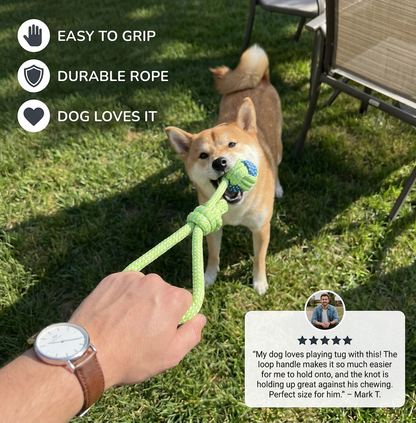 PlayPaw Rope Ball