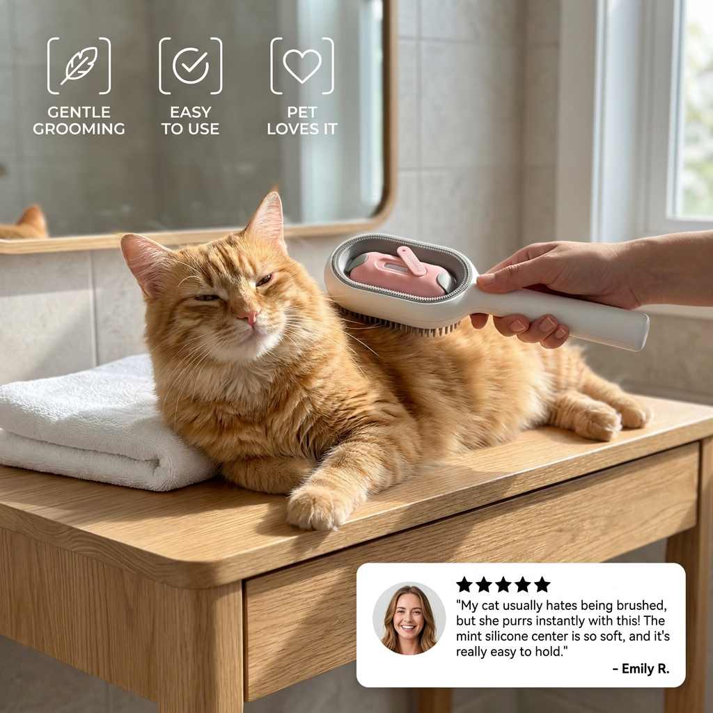 FurEase Grooming Comb