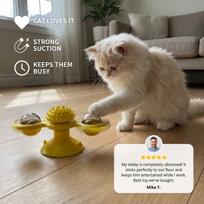 Spinning Cat Toy – TwirlTails