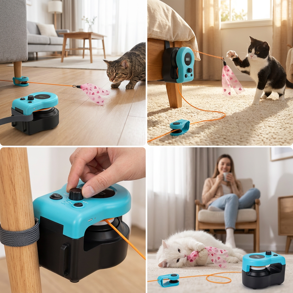 String Hunt Cat Toy