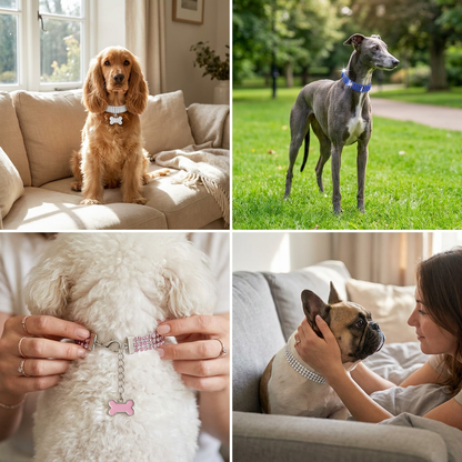 Glamorous Pet Collar – SparkleCollar