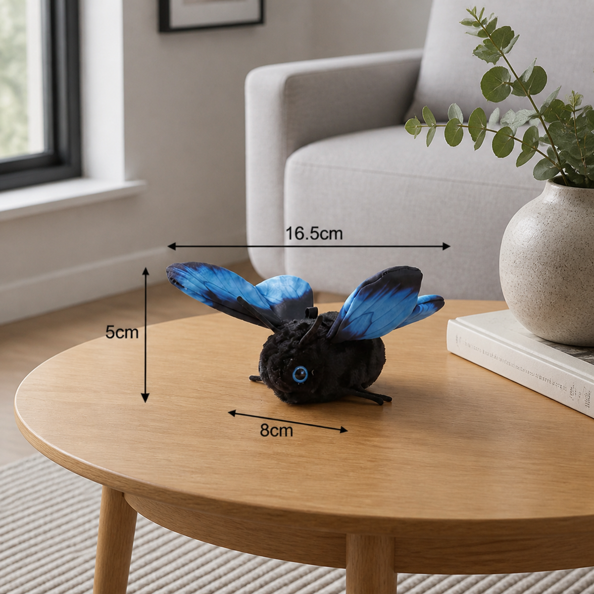 Interactive Flutter Butterfly Cat Toy – Automatic Flying Teaser