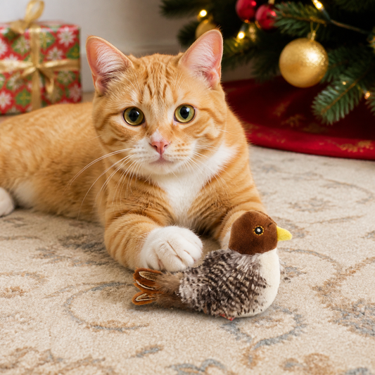 Tweeting Bird Cat Toy