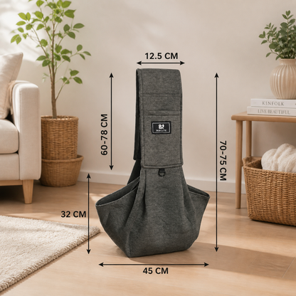 Portable Dog Shoulder Backpack – Breathable, Water-Resistant & Secure