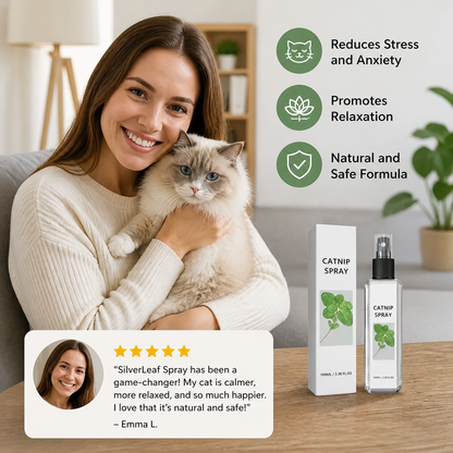 Calming Spray for Cats - SilverLeaf Spray