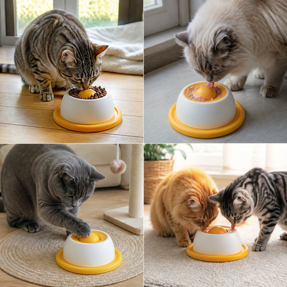 Interactive Lick Mat Slow Feeder Enrichement Toy for Cats