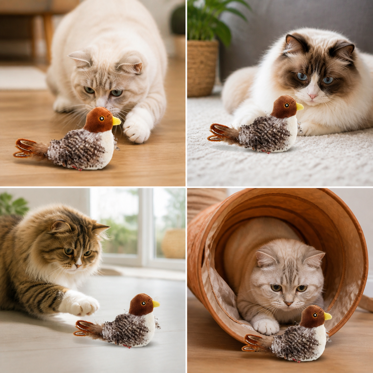 Tweeting Bird Cat Toy