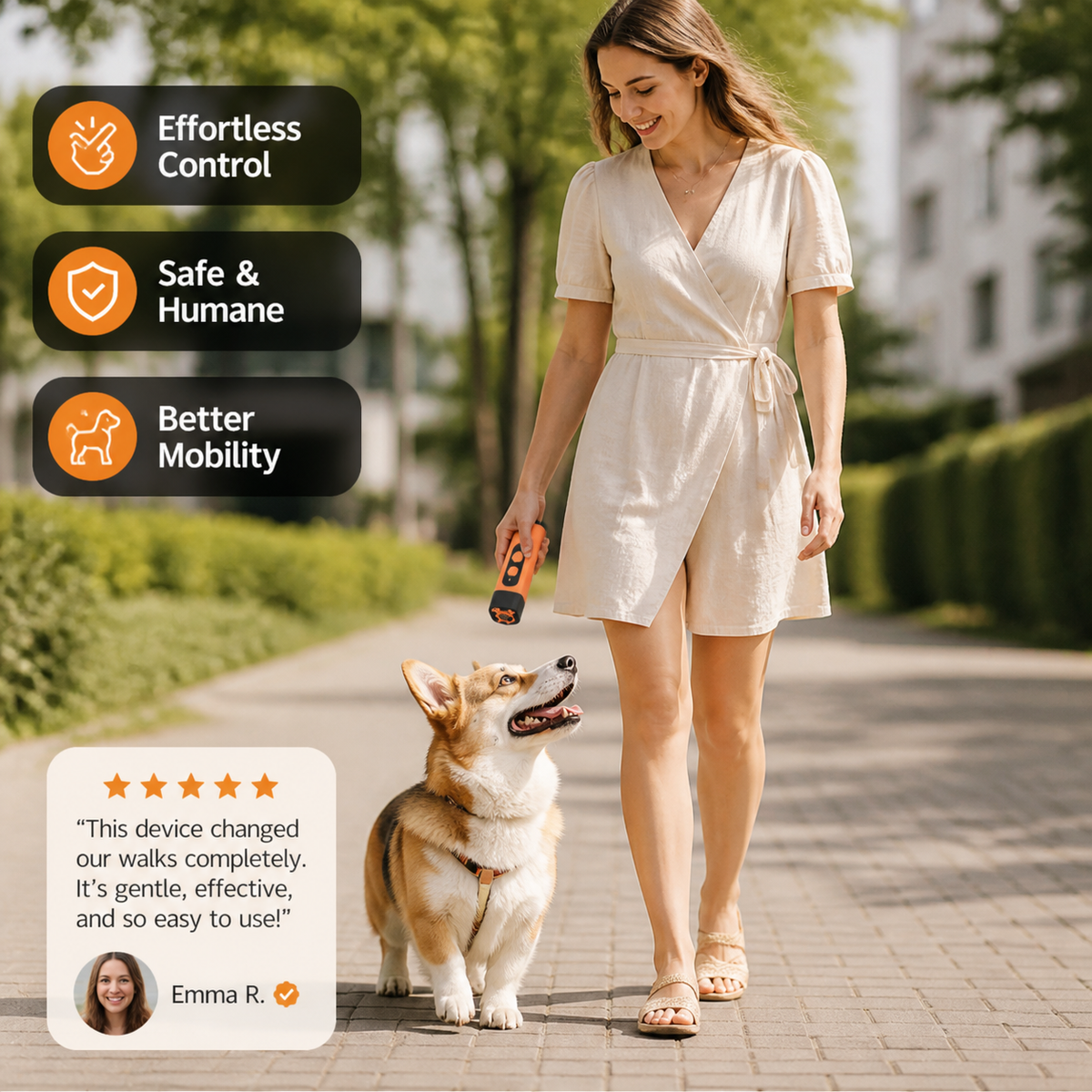BarkProtection - Dog-friendly anti-bark ultrasonic device
