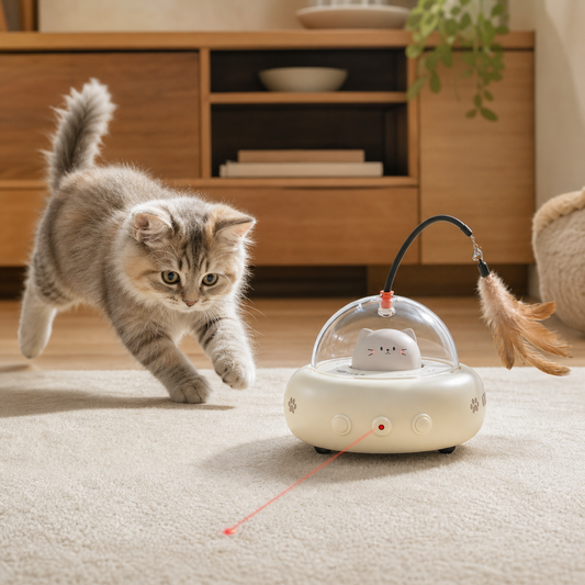 Cat Ufo Laser Toy