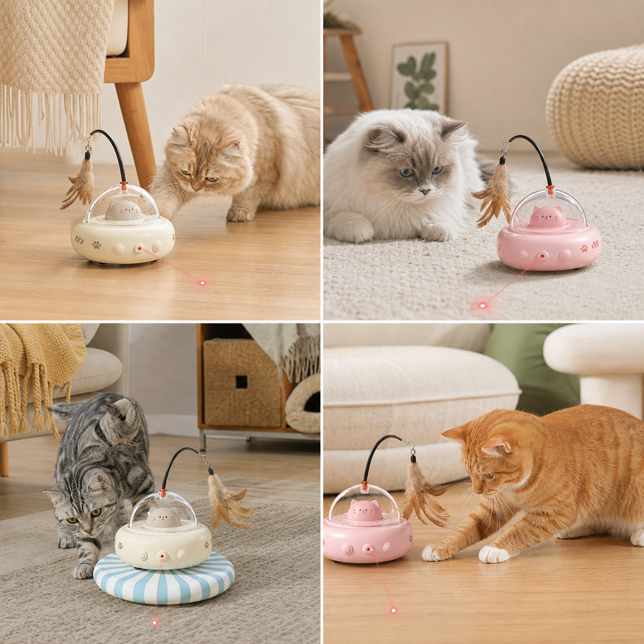 Cat Ufo Laser Toy