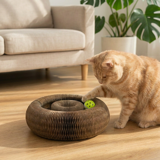 Fun Play and Scratching Delight for Your Cat – PlayFun Ball