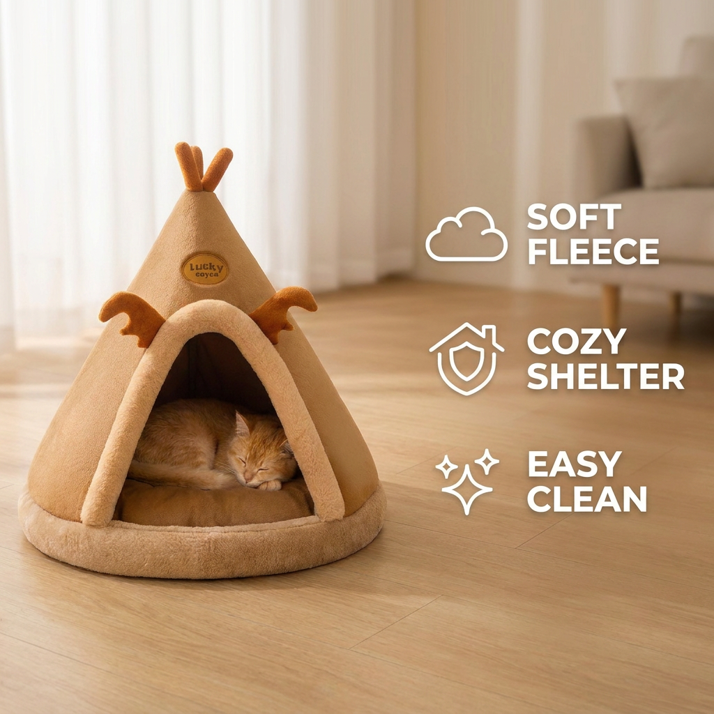 PurrNest – Cozy Cat House for Maximum Comfort