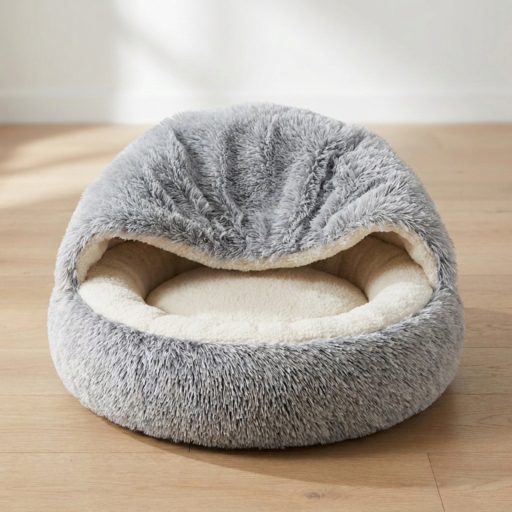 2-in-1 Cat Cuddle Cave
