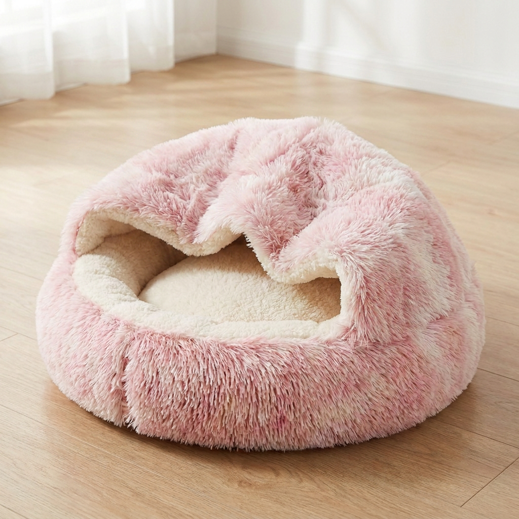 2-in-1 Cat Cuddle Cave