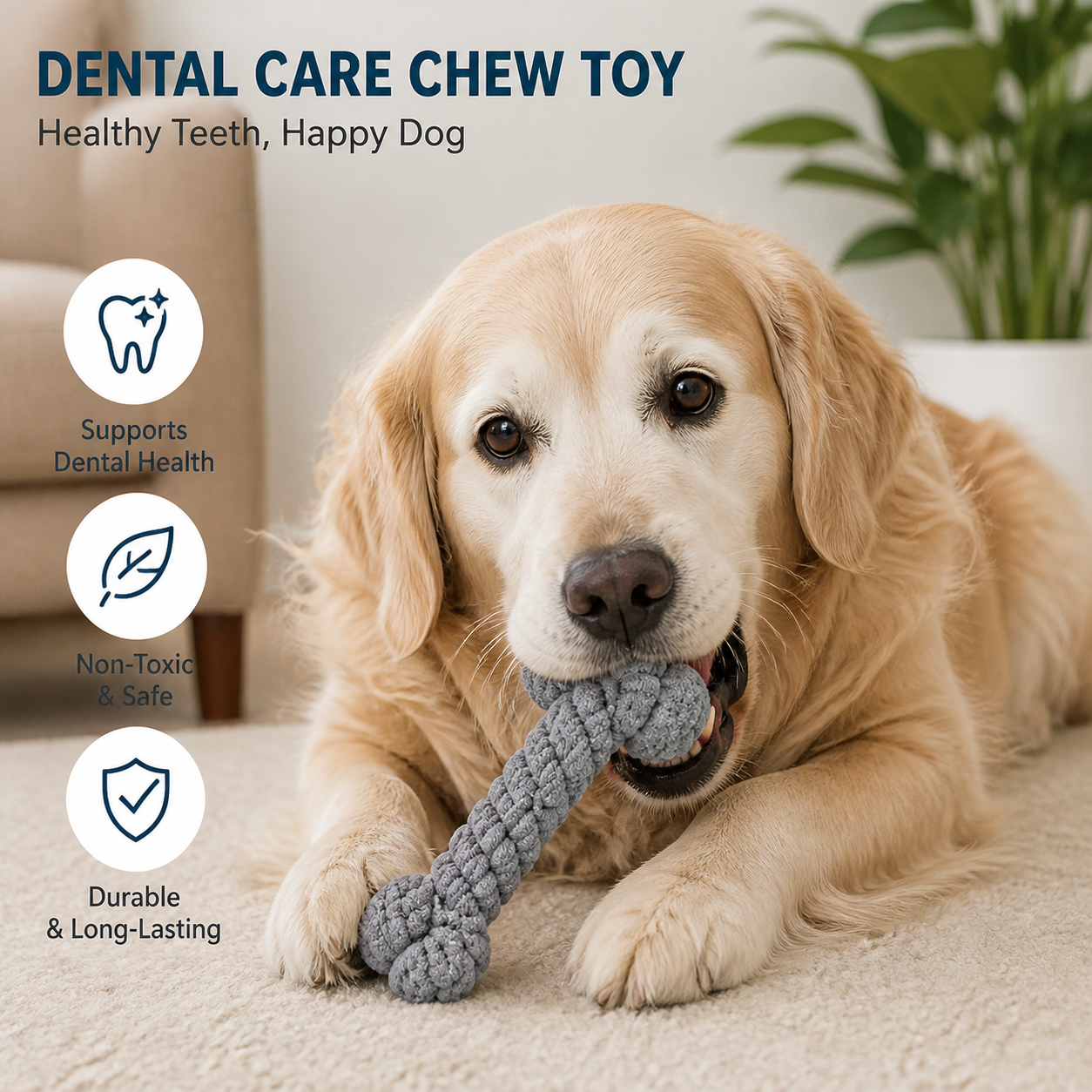 Dental Care Chew Toy for Dogs - FreshBite