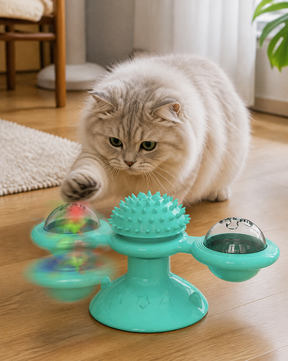 Cat Carousel Spinner Toy