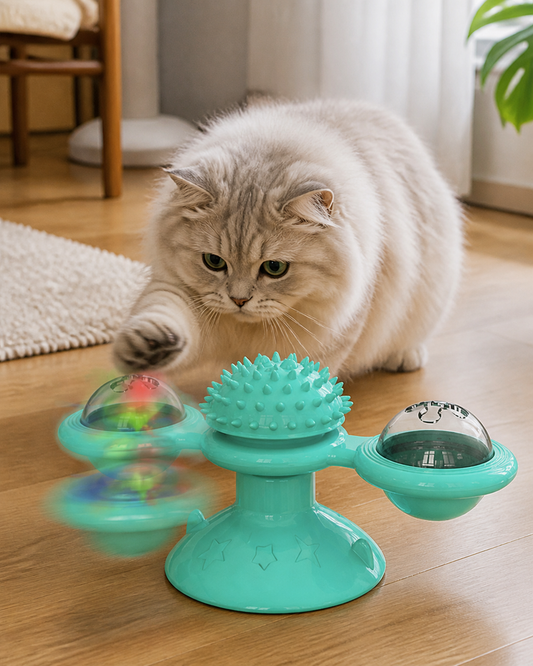 Cat Carousel Spinner Toy