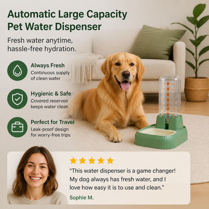 Automatic Large Capacity Pet Water Dispenser