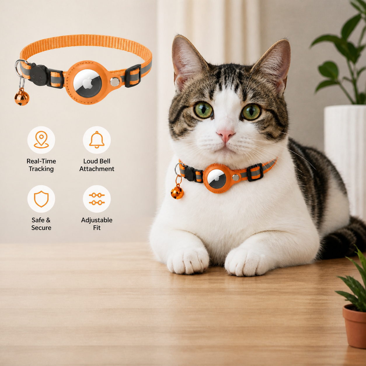 Cat Collar with Safety Closure