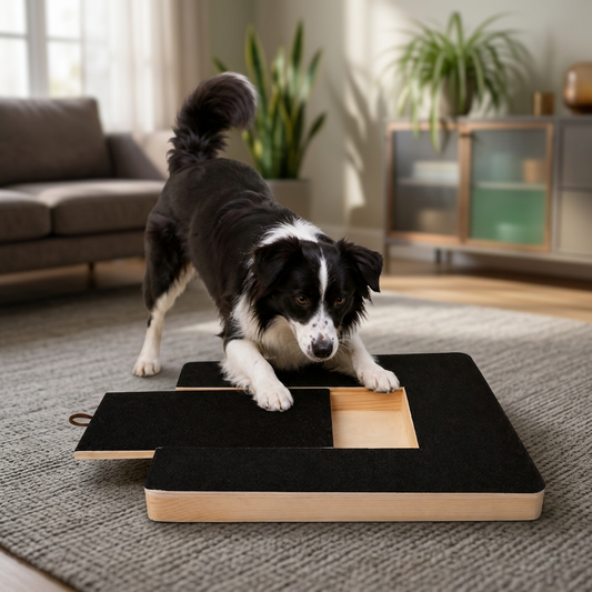 Dog Treat Puzzle Board for Nail Trimming