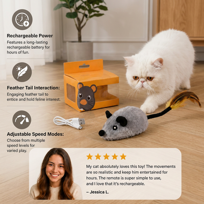 Interactive Cat Mouse – Hunting Fun Mouse