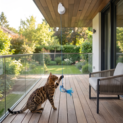 Automatic Flying Bird Cat Toy – Rechargeable Interactive Hanging Teaser