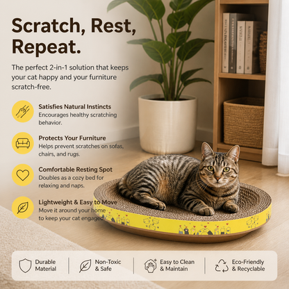 Durable Oval Cat Nest