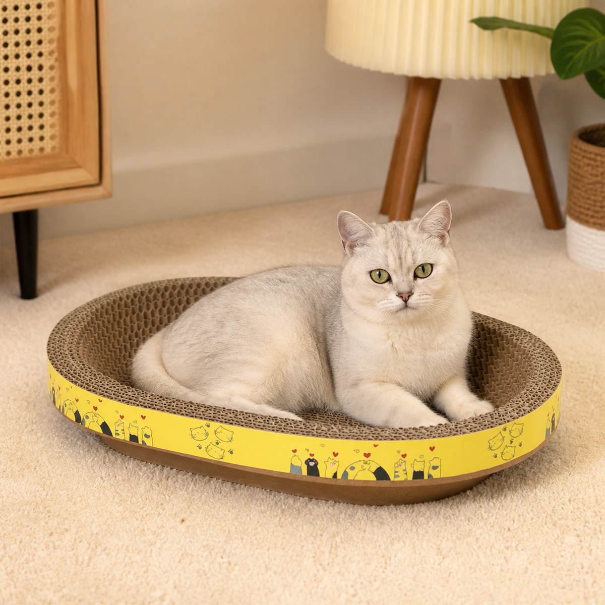 Durable Oval Cat Nest