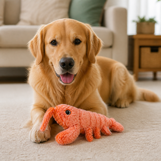 Spring Crab – The Jumping Dog Toy