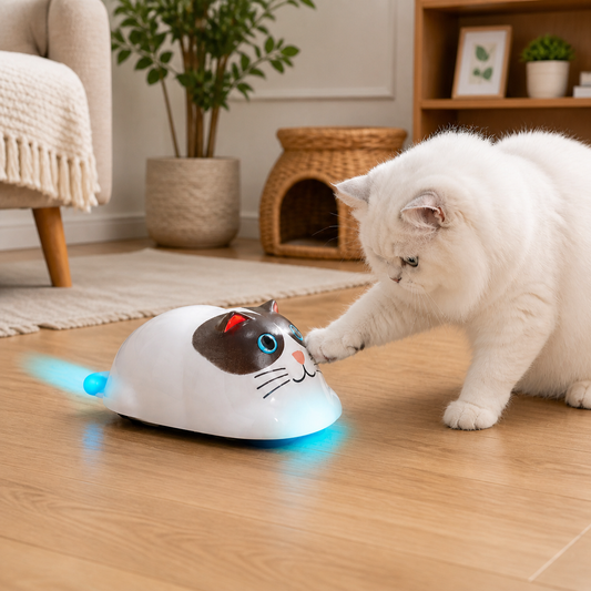 Touch-Activated Smart Cat Robot Toy