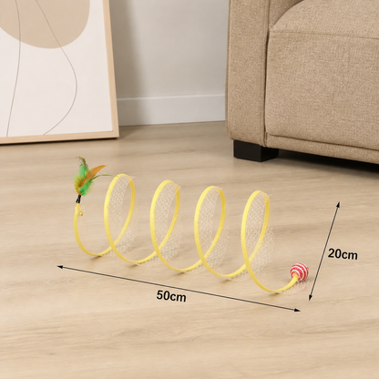 Interactive Cat Spiral Toy