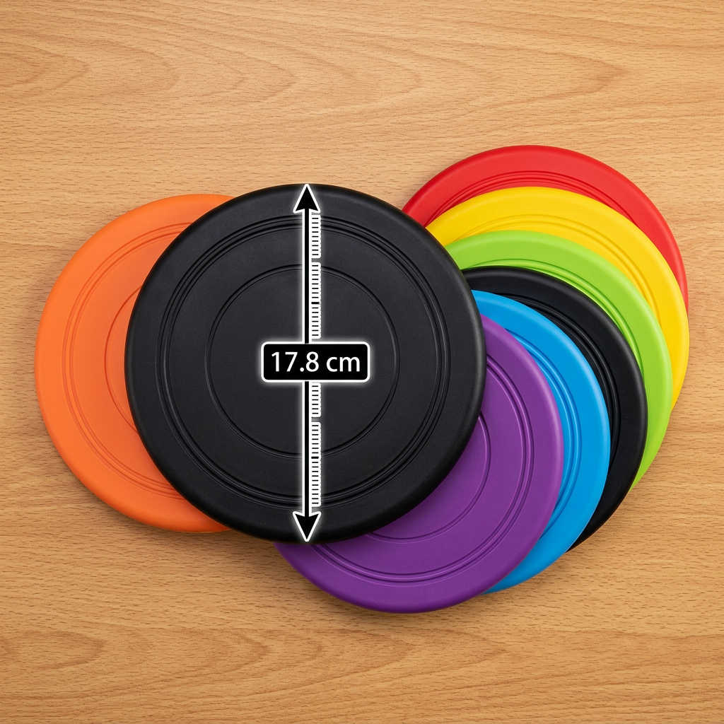 7 Colors Silicone Flying Disc Fun Dog