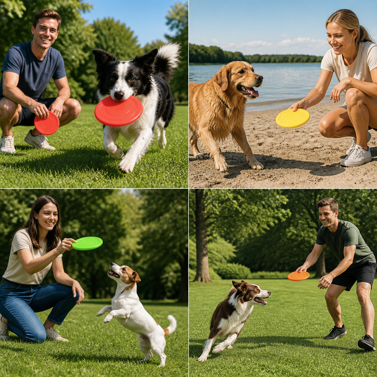 Flying Discs Dog Toy