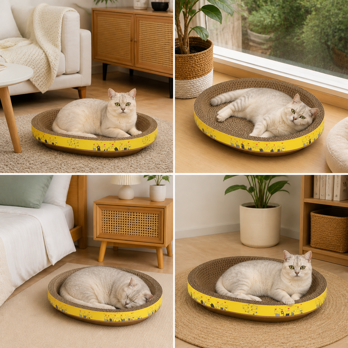 Durable Oval Cat Nest