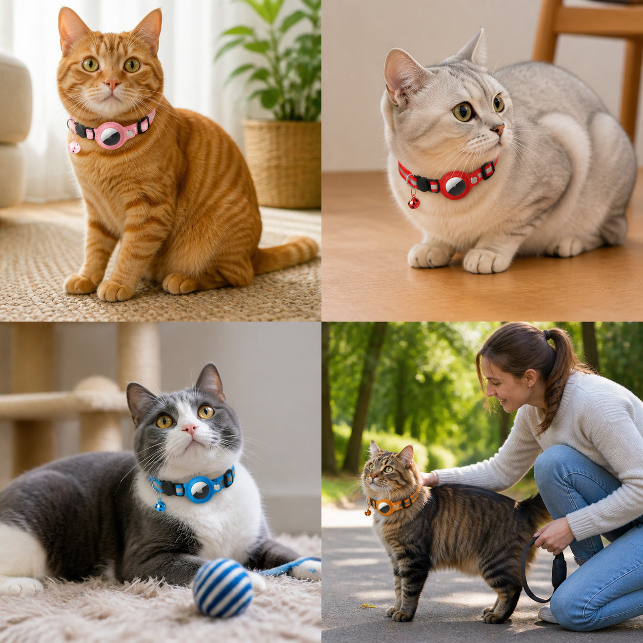 Cat Collar with Safety Closure