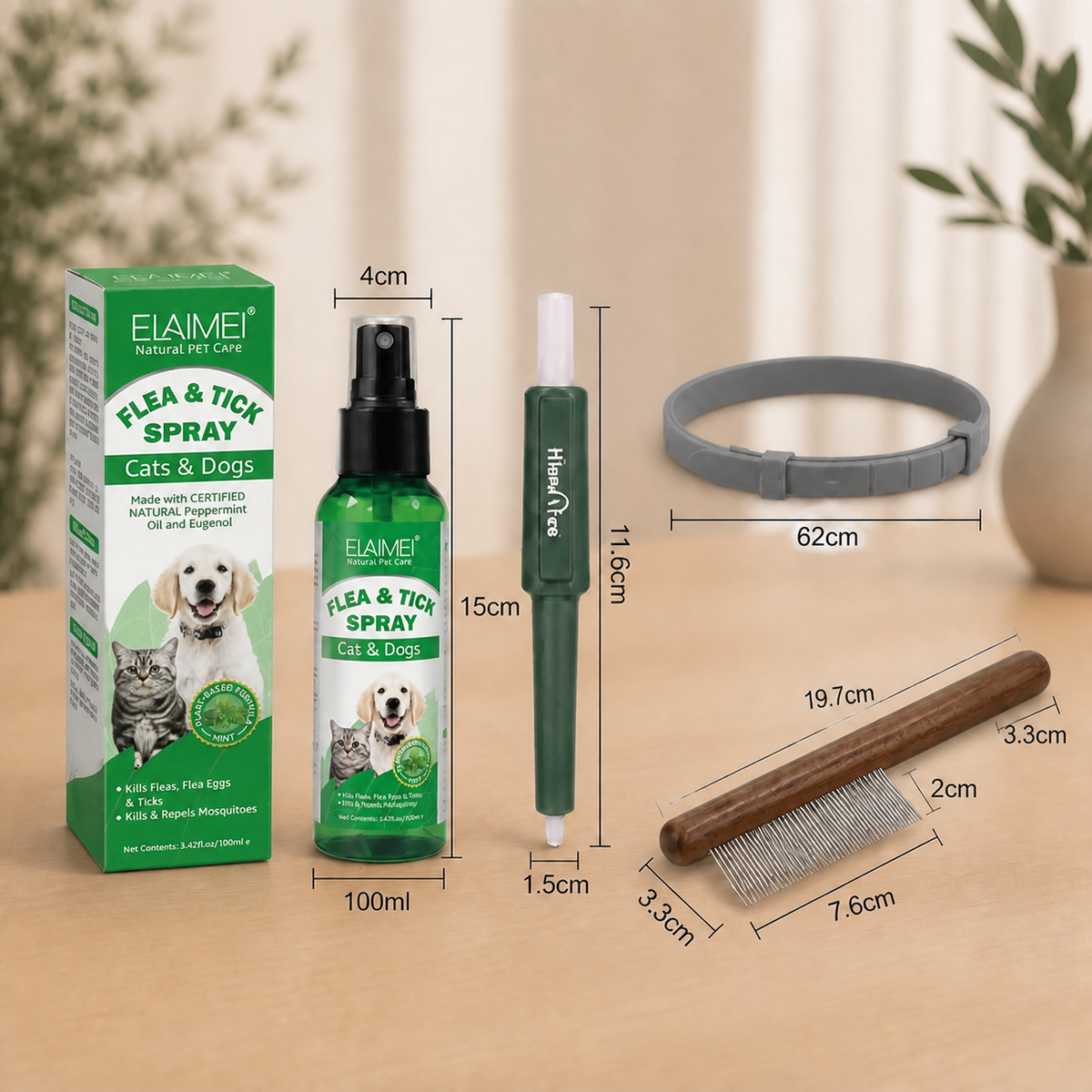 Natural Tick-Free Total Protection Kit for Dogs – The Ultimate Worry-Free Bundle