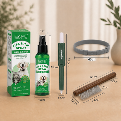 Natural Tick-Free Total Protection Kit for Dogs – The Ultimate Worry-Free Bundle